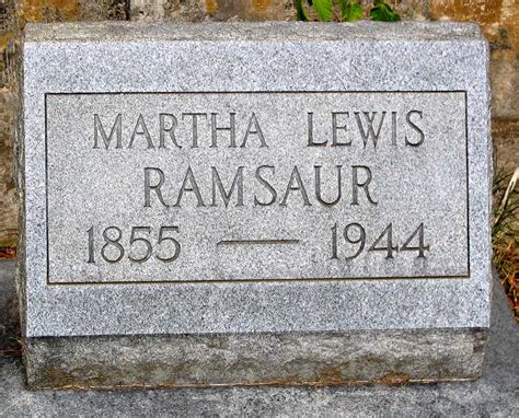 Martha Whitten “mattie” Lewis Ramsaur 1855 1944 Find A Grave Memorial
