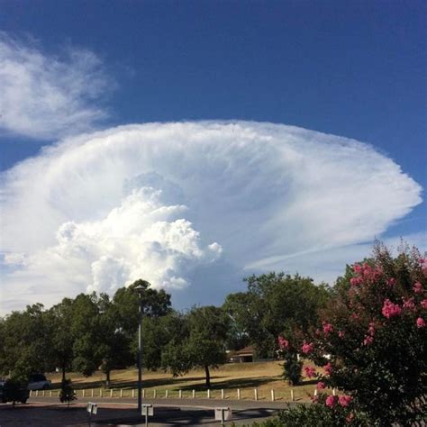 Giant Mushroom Cloud Terrifies Residents Of Adelaide In Australia