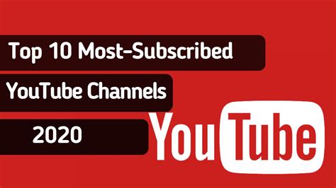 Top 10 Most Subscribed Youtube Channel In The World Youtube Vrogue