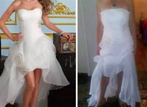 These Online Wedding Dress Fails Make The Case For Always Buying In