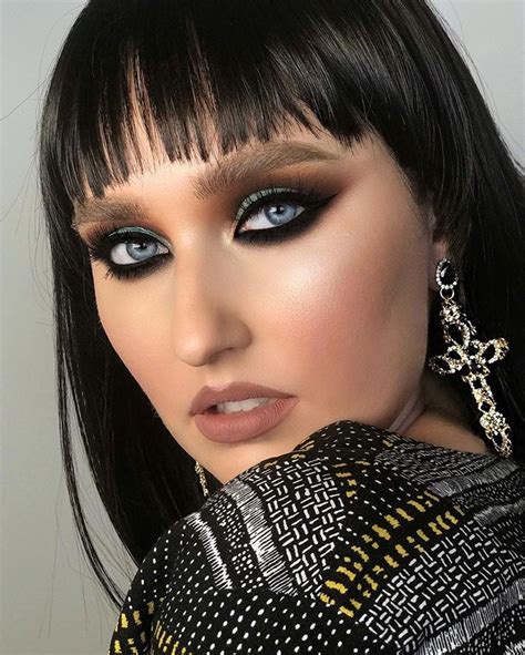 Maria Lihacheva Apropomakeup En Instagram Piercing Eyes 🖤 My Demo