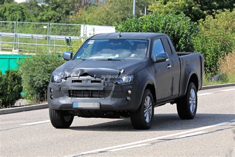 2020 Isuzu D Max Pickup Truck Spied In Germany Autoevolution