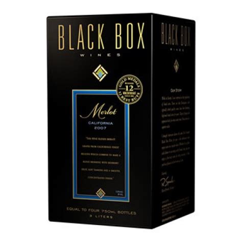 £44.00 twelve bottle fizz & wine case. Black Box - Merlot - Arlington Wine & Liquor