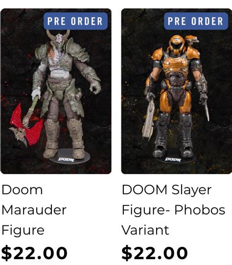 New Doom Figures Available In The Bethesda Store For Pre Order Rdoom