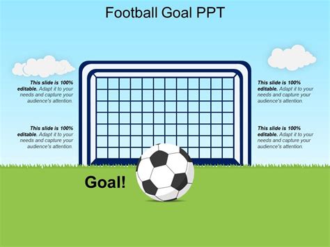 Football Goal Ppt Presentation Graphics Presentation Powerpoint