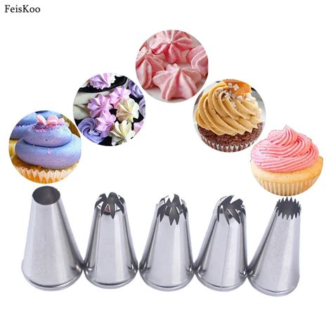 Pcs Set Icing Piping Nozzle Cake Cream Decoration Head Bakery Pastry