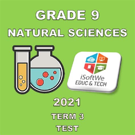 2021 Term 3 Grade 9 Natural Sciences Test Teacha