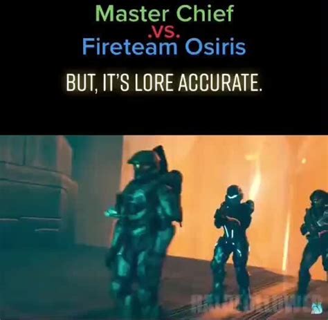 Master Chief Fireteam Osiris But Its Lore Accurate Ifunny
