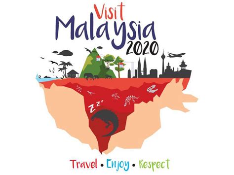 The new logo tries to portray malaysia's treasured flora and fauna, with a tagline travel, enjoy, respect, which tourism and culture minister mohamed nazri abdul aziz said is in line with the united nations world however, the new 'visit malaysia 2020' logo has riled up a lot of malaysians. Designers Redesigned Visit Malaysia 2020 Logo As Protest ...