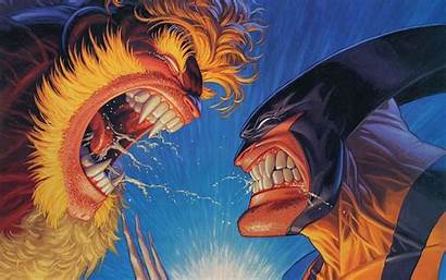 Wolverine Marvel Vs Cave Sabretooth Wallpapers