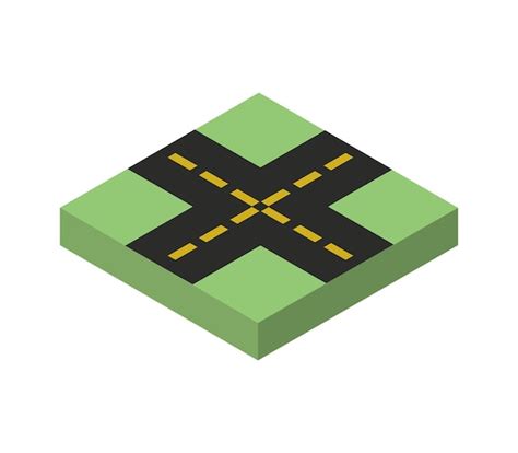 Premium Vector Isometric Road Junction