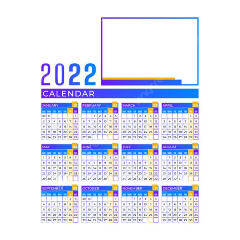 2022 Calendar Bd With Photo Frame 2022 Calendar Png Calendar 2022 Bd