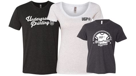 Custom T-Shirt Printing with No Minimums from UGP
