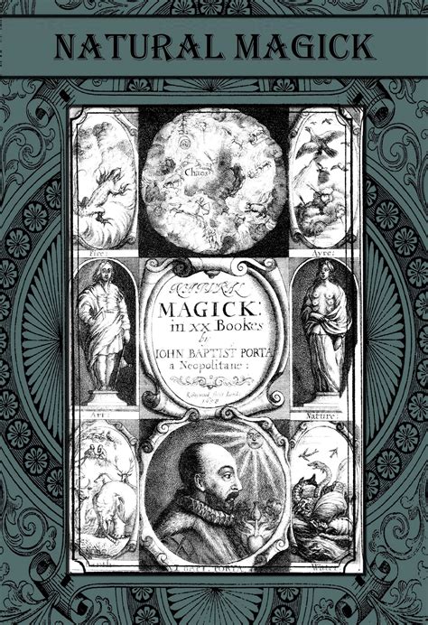Magic Bookoccult Booknatural Magick By John Baptista Porta Etsy