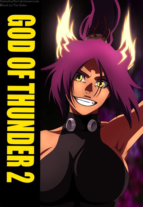 God Of Thunder Yoruichi By Animefanno1 On Deviantart