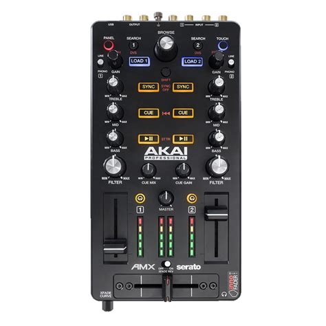 Akai Amx Control Surface With Audio Interface For Serato Dj Gear4music
