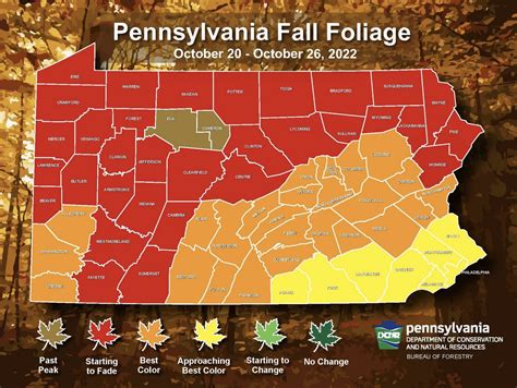 Pa Environment Digest Blog Dcnr Issues 4th Weekly Fall Foliage Report