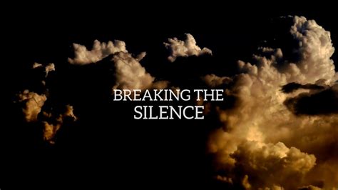 BREAKING THE SILENCE (An Original) 🏾 - YouTube
