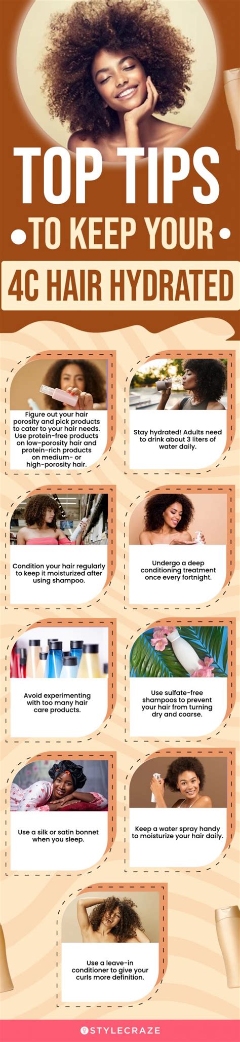10 Effective Ways To Keep 4c Hair Moisturized And More