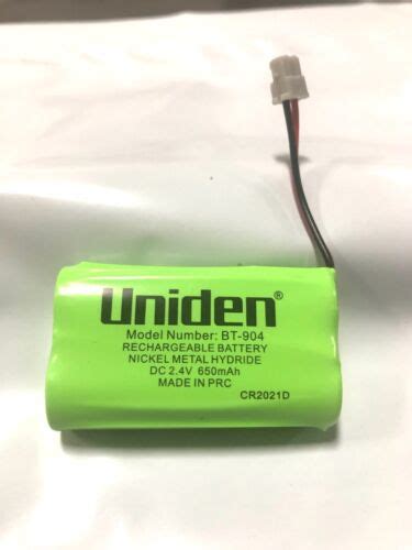 Uniden Genuine Bt904 Bt 904s Cordless Phone Rechargeable Battery 650mah