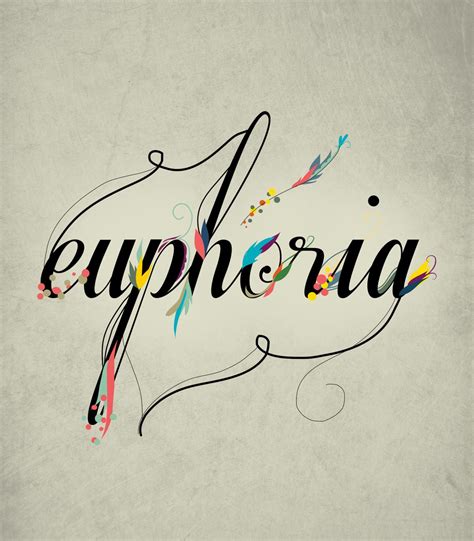 Euphoria on Behance | Words, Lettering, Word up