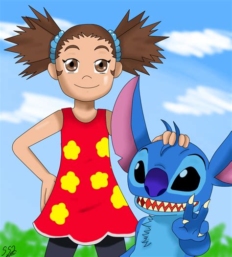 Yuna And Stitch By Ss2sonic On Deviantart