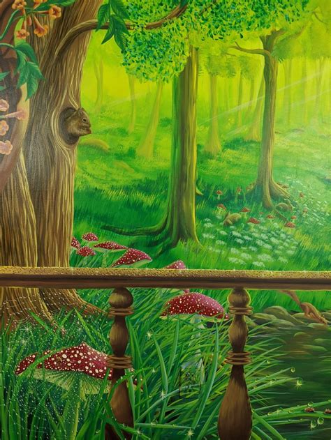 Enchanted Forest Mural In 2021 Enchanted Forest Mural Forest Mural