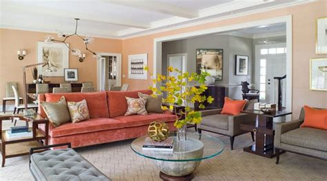 10 Beautiful Coral Peach Interior Design Ideas Interior Idea