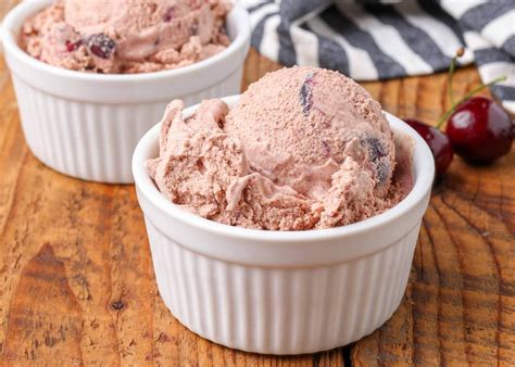 Chocolate Cherry Ice Cream Barefeet In The Kitchen