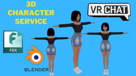 Model D Custom Vrchat Avatar Vtuber From Scratch By Miravatar Fiverr