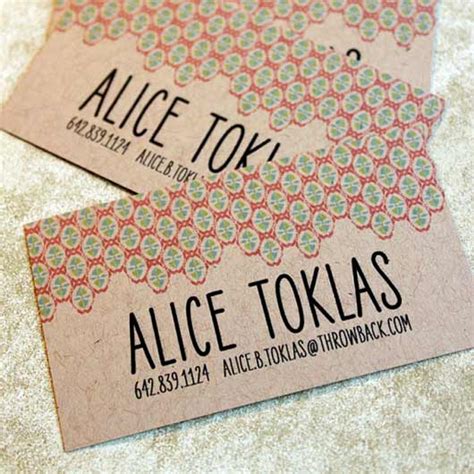 Easily upload a design or company logo. 30+ Eco-Friendly Recycled Paper Business Card Designs ...
