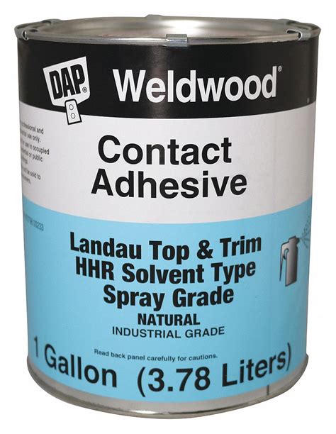 Dap Contact Cement Weldwood Landau Top And Trim Gen Purpose 1 Gal