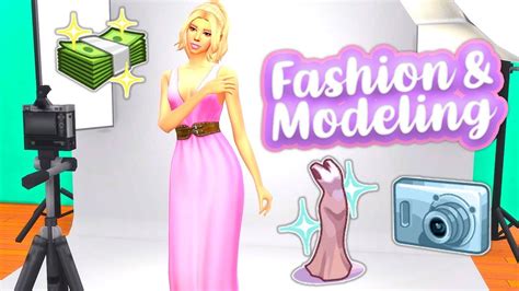 Fashion And Modeling Career💸👠 Mod Review The Sims 4 Youtube