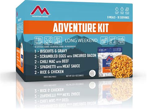 Top 10 Mountain House Freeze Dried Food Kits Your Kitchen