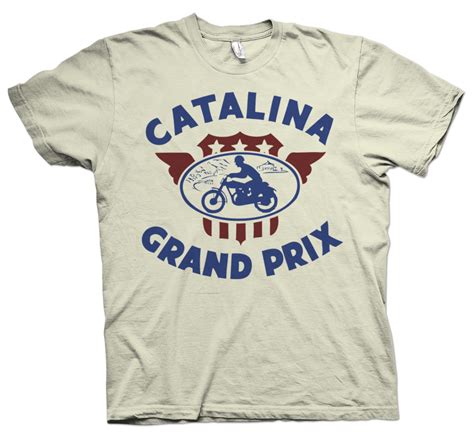 7) no riding if pregnant. Catalina Island Biker T Shirt - Rare Rock N Roll Tour T Shirts