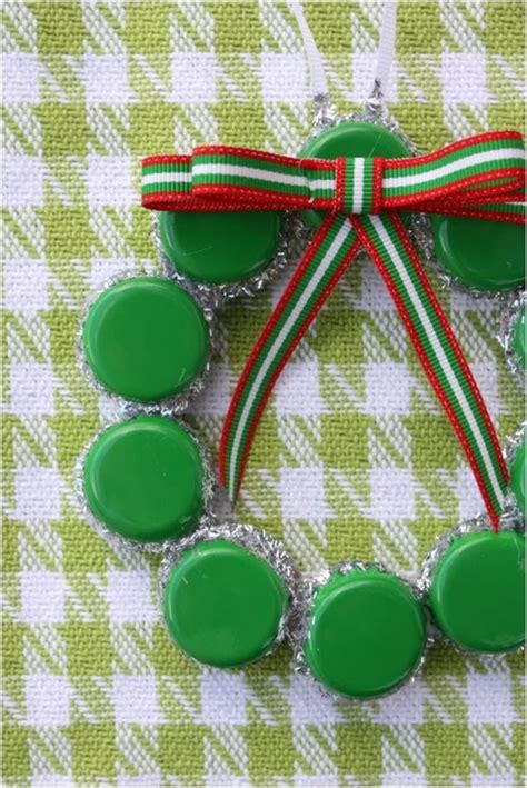 Top 10 Upcycled Bottle Cap Diy Christmas Ornaments Diy