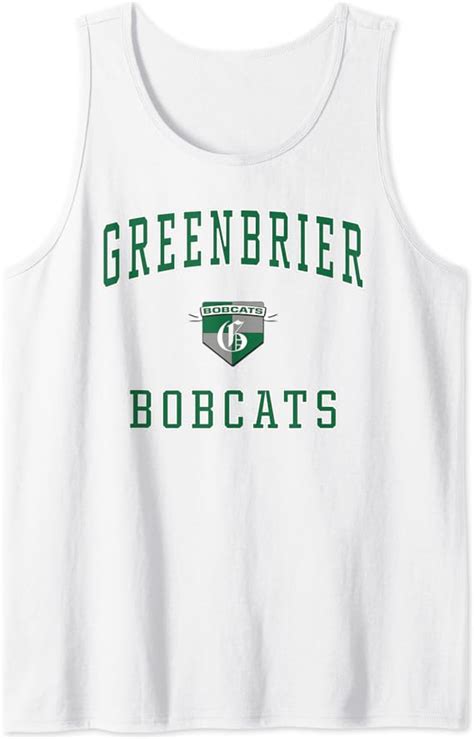 Greenbrier High School Bobcats Tank Top Clothing