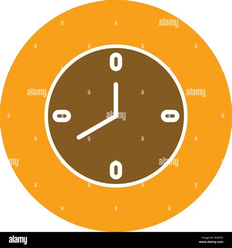 Vector Clock Icon Stock Vector Image And Art Alamy