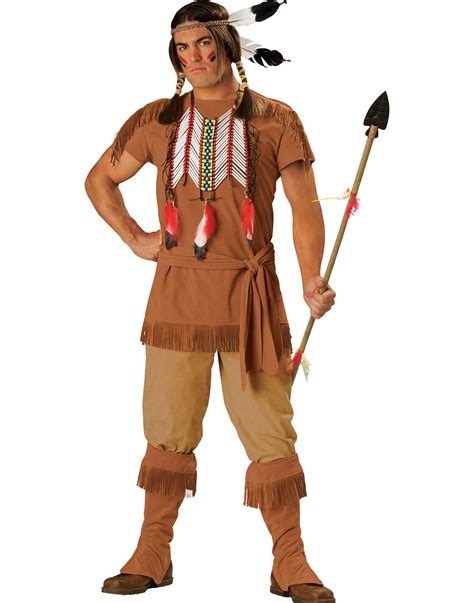 Tonto Indian Brave Warrior Lone Ranger Native American Mens Costume L