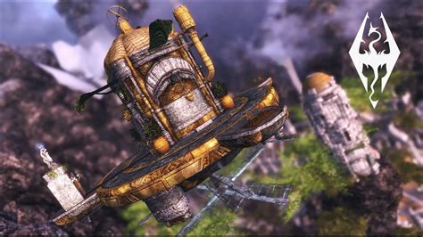 Skyrim House In The Sky Dwemer Airship Player Home In Markarth Xbox