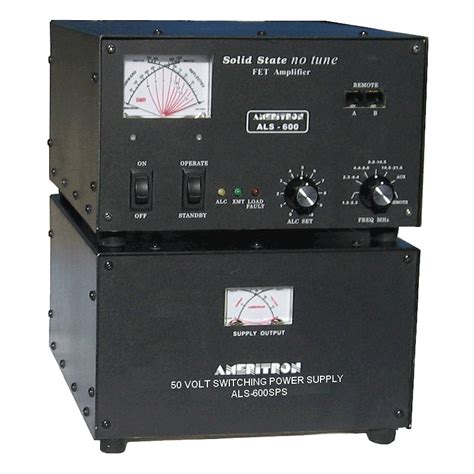 Ameritron Als 600sx 600w Solid State Hf Amplifier With Power Supply