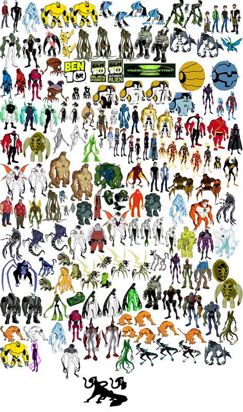 Ben 10 Omniverse All Aliens Names And Pictures Carinewbi
