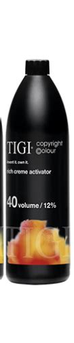 Tigi Color Activator Volume Developer Creme Oz Ml