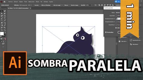 🚀como Hacer Sombras En Illustrator Tutorial De 1 Min Youtube
