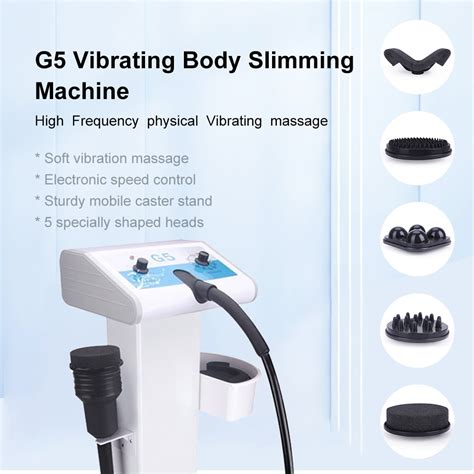 Vibrating G5 Massage Machine Slimming Muscle Massager Cellulite Removal Home Used Weight Loss
