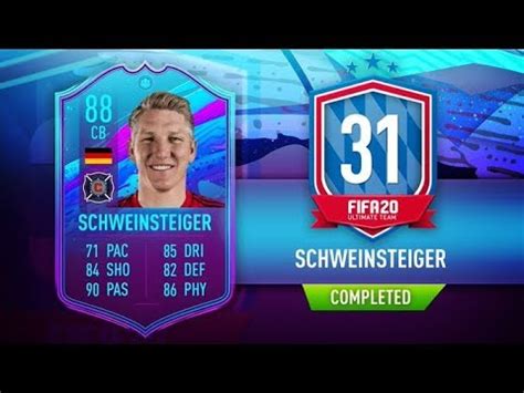 Bastian schweinsteiger (pronounced ˈbasti̯an ˈʃvaɪ̯nʃtaɪ̯ɡɐ (listen); Bastian Schweinsteiger SBC Completed - Cheapest Method - Fifa 20 - YouTube