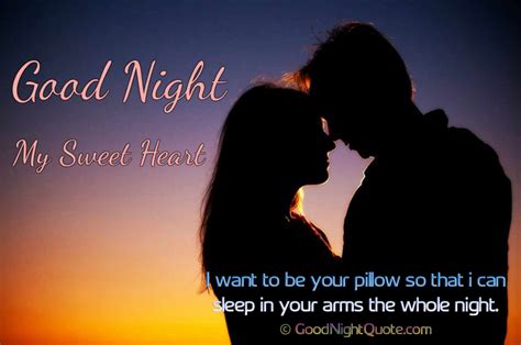 20 Cute Romantic Good Night Messages For Her Good Night Quotes Images