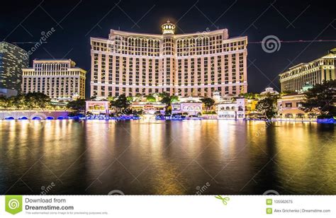 Bellagio Hotel On Nov 2017 In Las Vegas Nevadausa