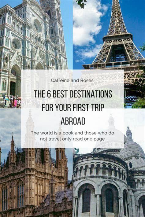 The 6 Best First Trip Abroad Destinations With Images Travel Abroad