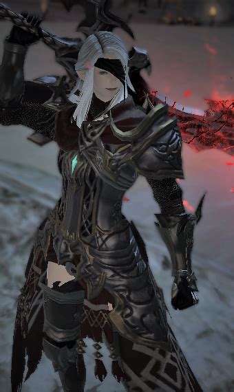 checkout this tanking in style glamour set at eorzea collection final fantasy xiv dark knight